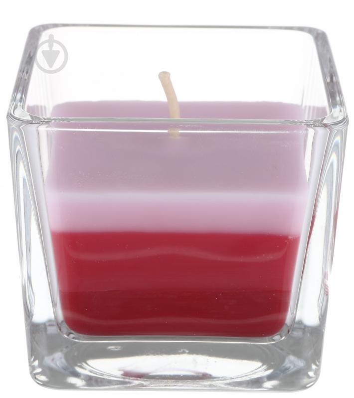 Свічка ароматична Pako-If Морозна журавлина квадрат 70х63 мм - фото 2