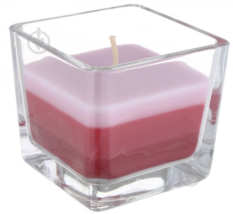 Свічка ароматична Pako-If Морозна журавлина квадрат 70х63 мм - фото 1