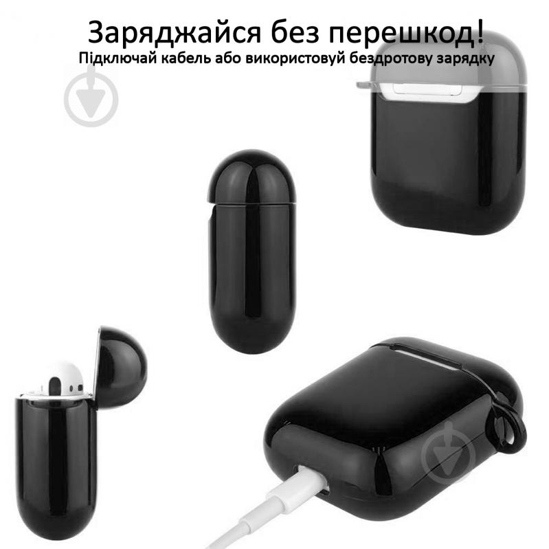 Чехол для наушников Promate Neoncase для Apple AirPods Pro black (neoncase.black) - фото 4