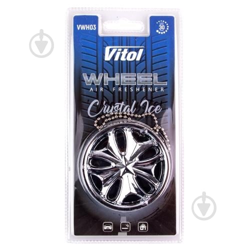 Ароматизатор подвесной Vitol Crystal Ice VWH03 - фото 1