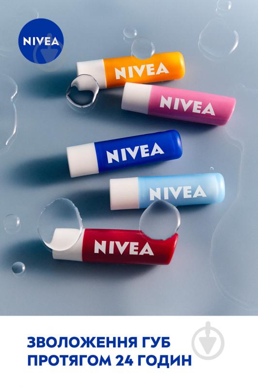 Бальзам для губ Nivea Фруктове сяйво Полуниця 4,8 мл - фото 6