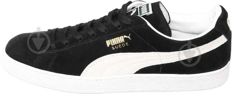 Кросівки чоловічі демісезонні Puma Suede Classic+ 35263403 р.45 чорні - фото 6