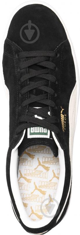 Кросівки чоловічі демісезонні Puma Suede Classic+ 35263403 р.45 чорні - фото 9