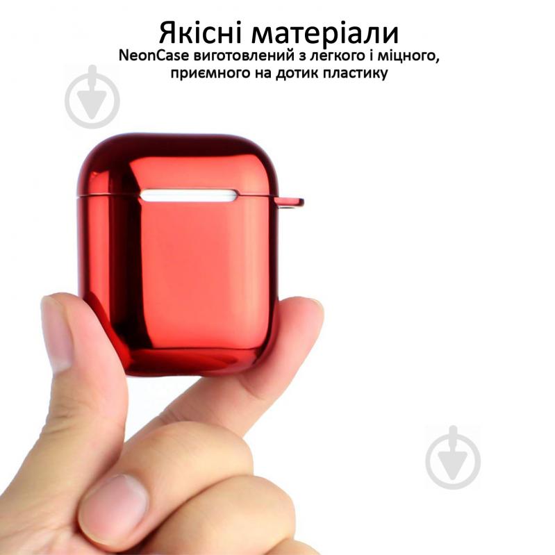 Чохол для навушників Promate Neoncase для Apple AirPods Pro red (neoncase.maroon) - фото 5