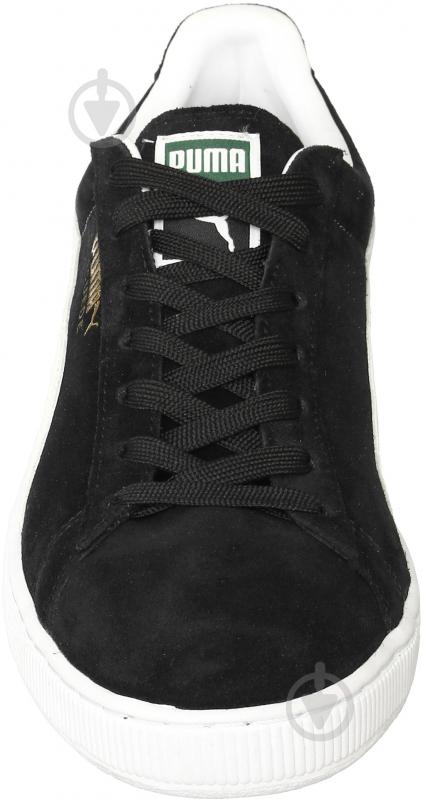 Кросівки чоловічі демісезонні Puma Suede Classic+ 35263403 р.47 чорні - фото 7