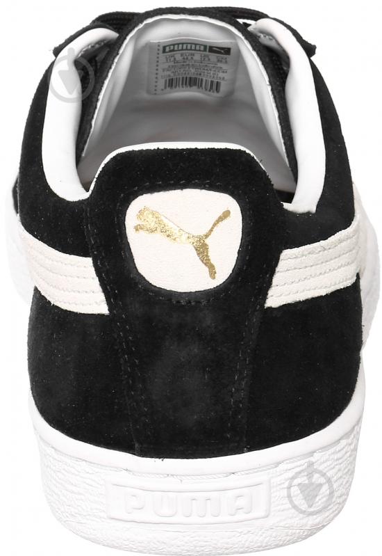 Кросівки чоловічі демісезонні Puma Suede Classic+ 35263403 р.47 чорні - фото 8