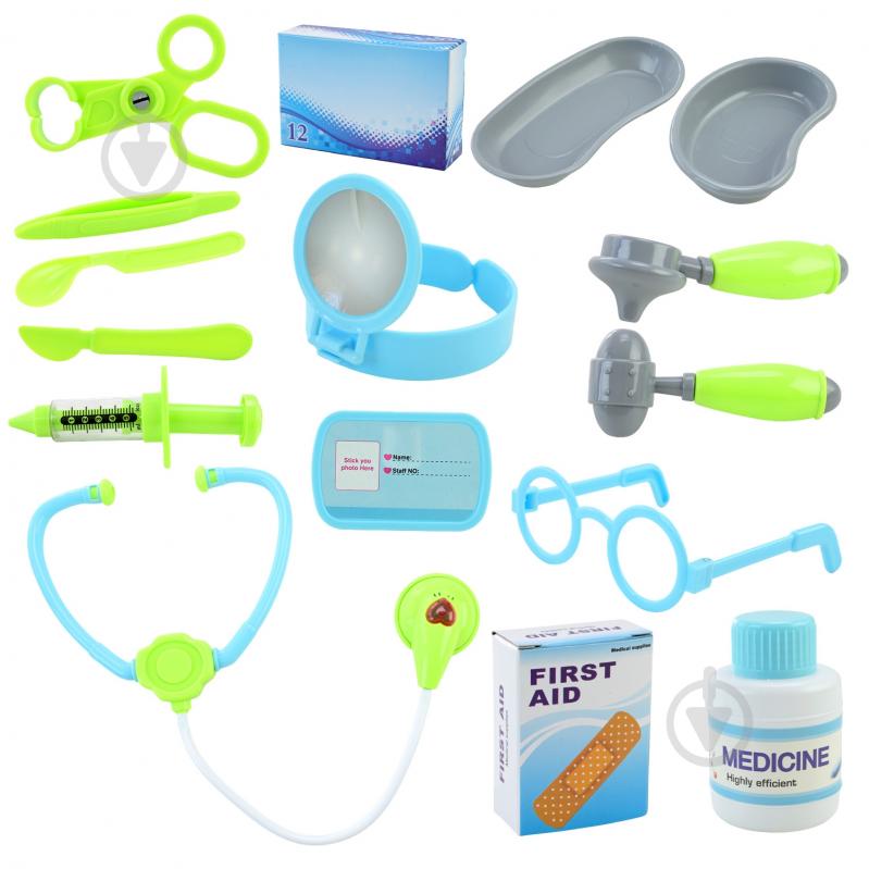 Набор доктора Shantou в чемодане с аксессуарами D1505B - фото 2 Набор доктора Shantou в чемодане с аксессуарами D1505B - фото 2
