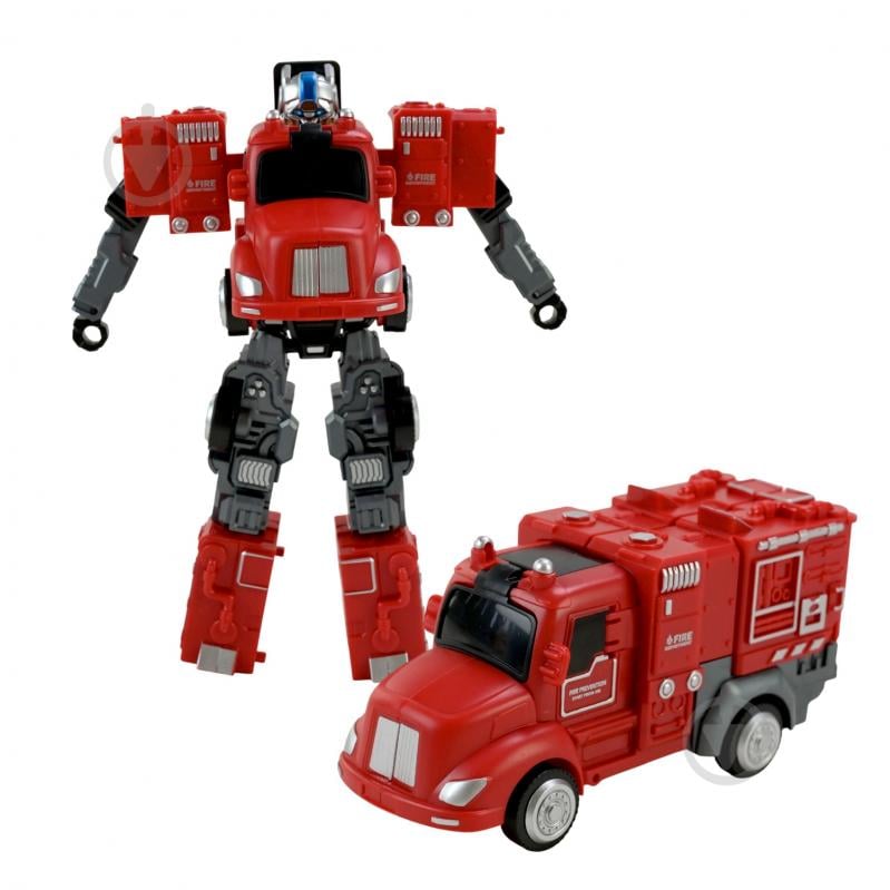 Робот-трансформер Shantou Пожарная спецтехника 5 в 1 788-92Y - фото 5