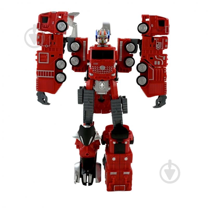 Робот-трансформер Shantou Пожарная спецтехника 5 в 1 788-92Y - фото 3