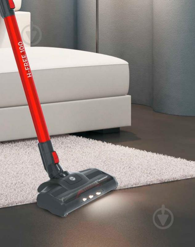 Пилосос Hoover HF122GPT 011 black/red - фото 7