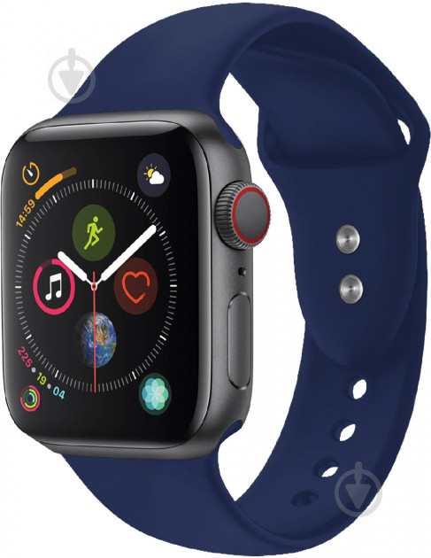 Ремешок Promate для Apple Watch 38-40 мм blue oryx-38ml.blue - фото 1