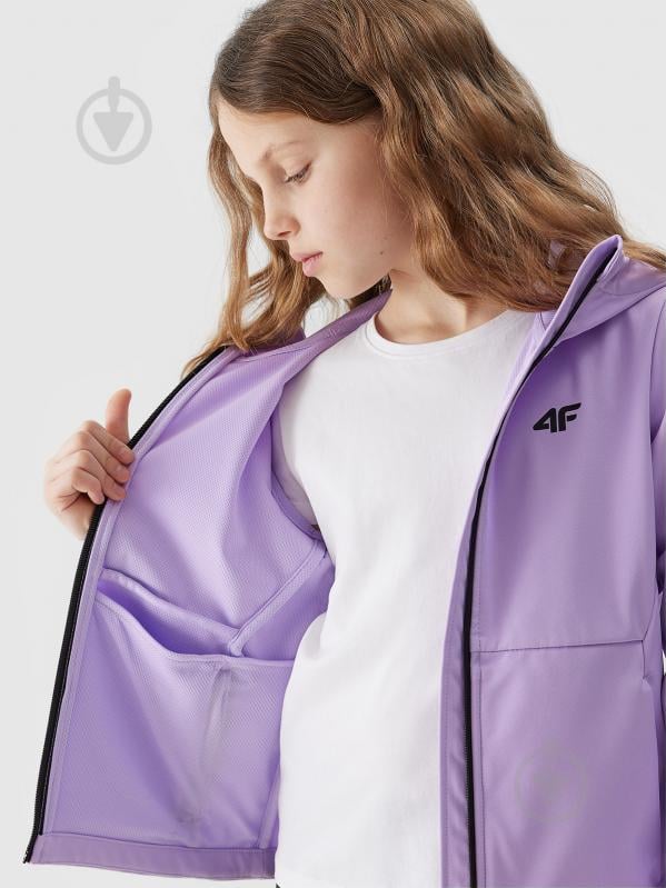 Куртка 4F SOFTSHELL JACKET F206 / SOFTSHELL F206 4FJWSS24TSOFF206-52S р.152 - фото 5