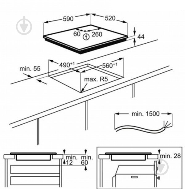 Варильна поверхня індукційна Electrolux IPE6443KFV - фото 10