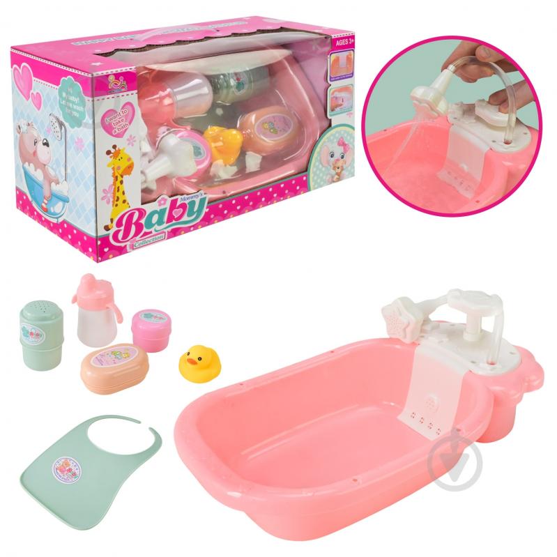 Ігровий набір Shantou Ванночка з аксесуарами 135 - фото 1