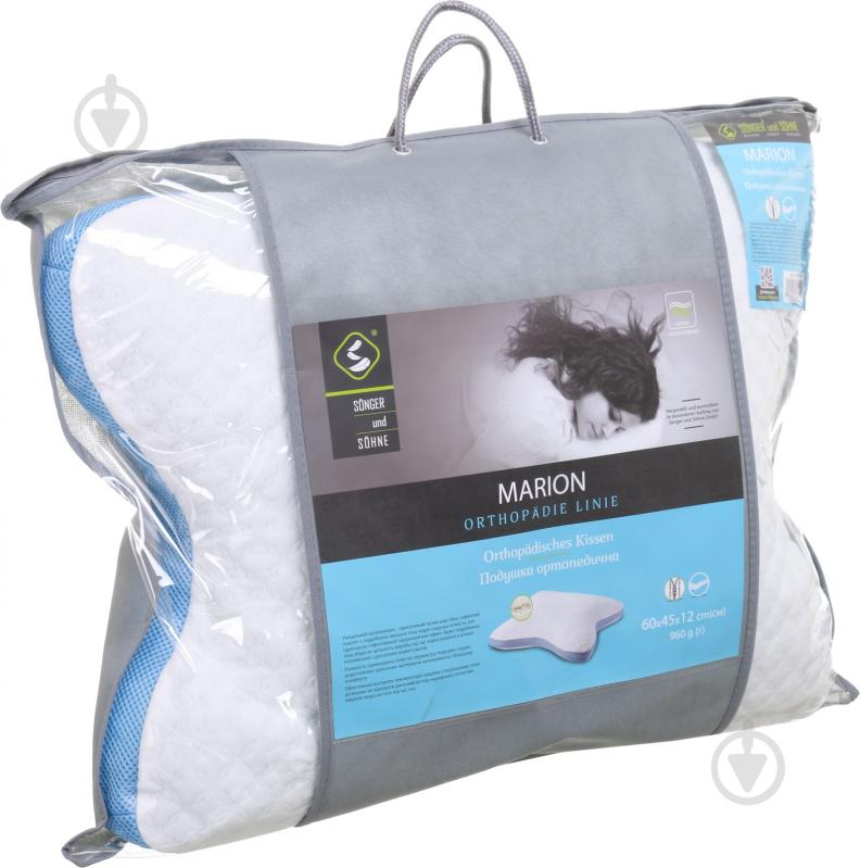 Подушка ортопедическая Поддержка Шеи 60х45х12 см Songer und Sohne - фото 6
