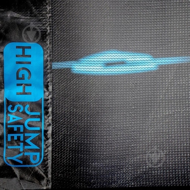 Батут с сеткой и лесенкой Thunder INSIDE-ULTRA-12FT BLUE - фото 3