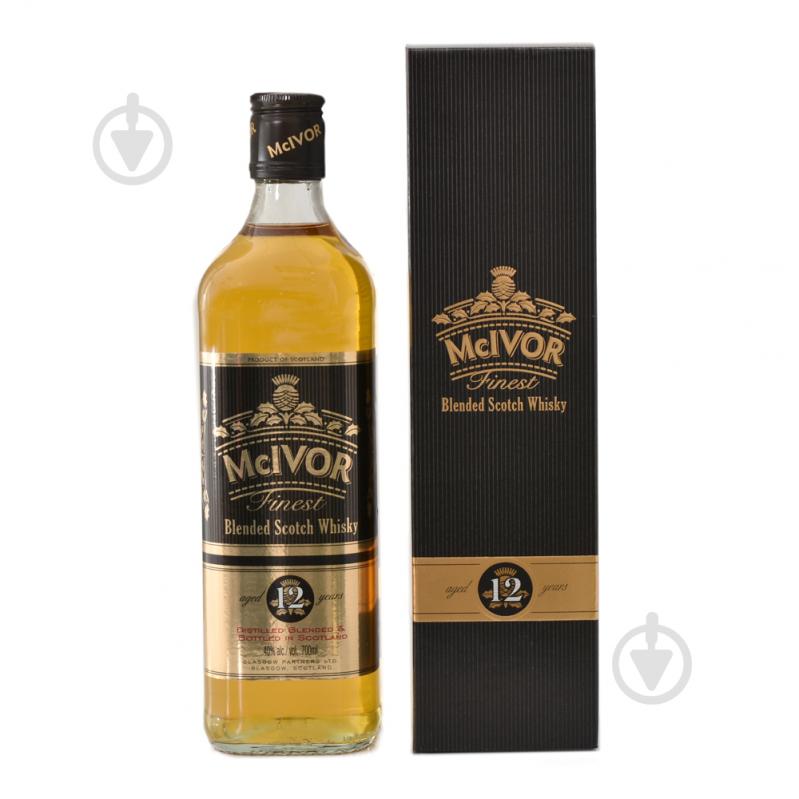 Віскі McIvor McIvor 12 YO Scotch Whisky 40% 0,7 л - фото 1