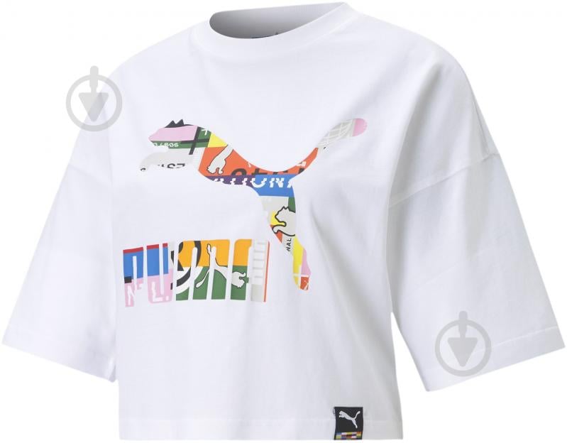 Футболка Puma PI Graphic Tee 59970262 р.M белый - фото 2