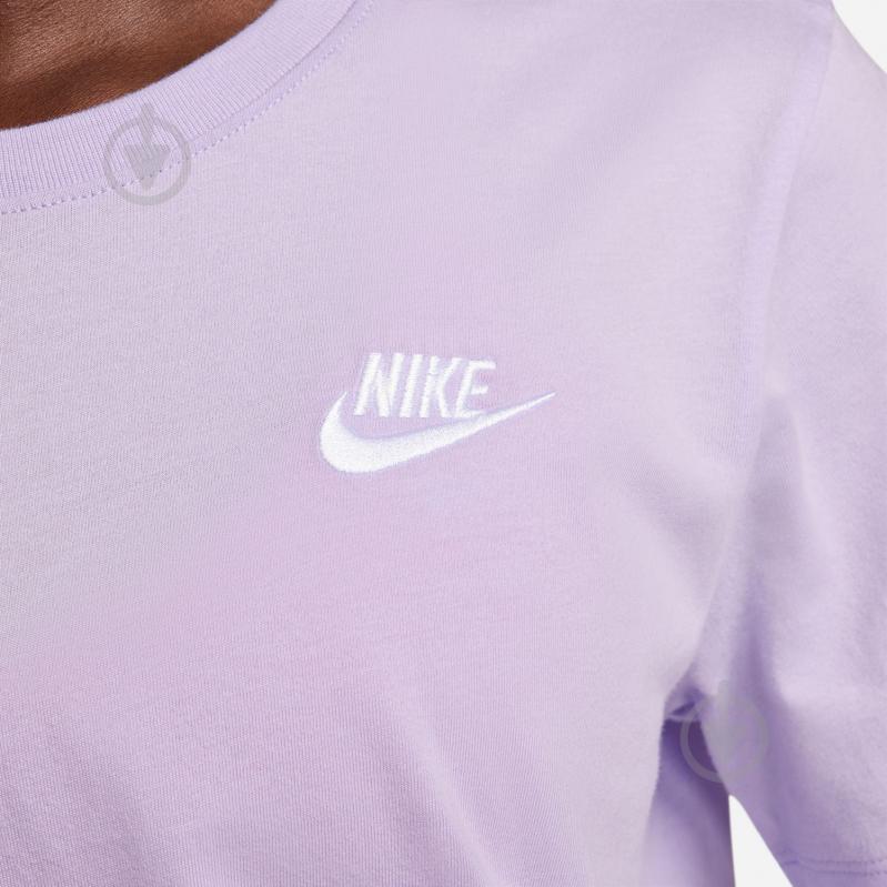 Футболка Nike NS CLUB SS TEE DX7902-511 р.M фиолетовый - фото 4