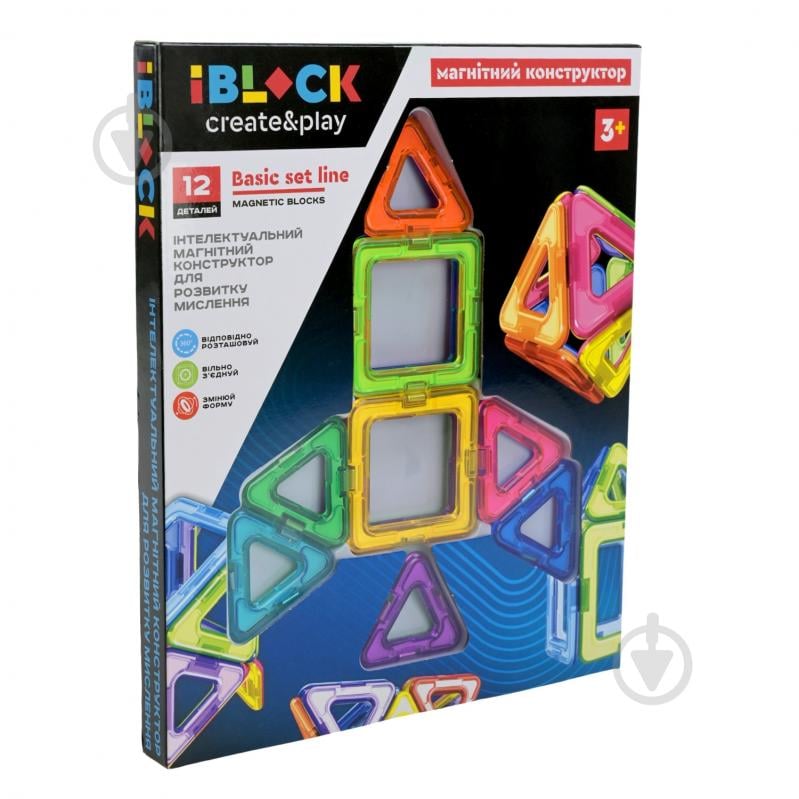 Конструктор магнитный Iblock PL-925-04 - фото 4