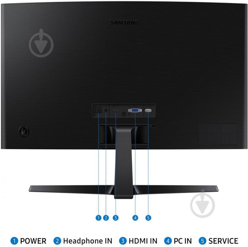 Монитор Samsung S24D366 23,8" (LS24D366GAIXCI) - фото 5