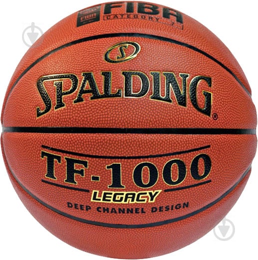 Баскетбольний м'яч Spalding Legacy 3001504010117 р. 7 помаранчевий - фото 1