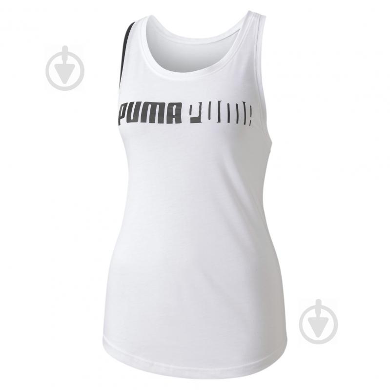 Майка Puma Train Logo Cross Back Tank 51949003 р.M білий - фото 2