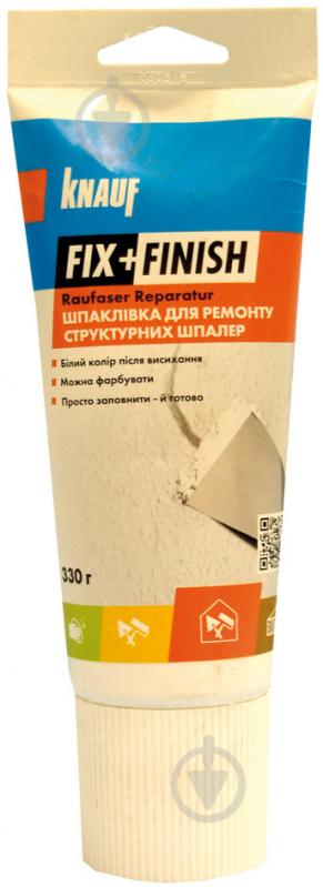 Шпаклівка Knauf F+F для ремонту структурних шпалер 330 г - фото 1