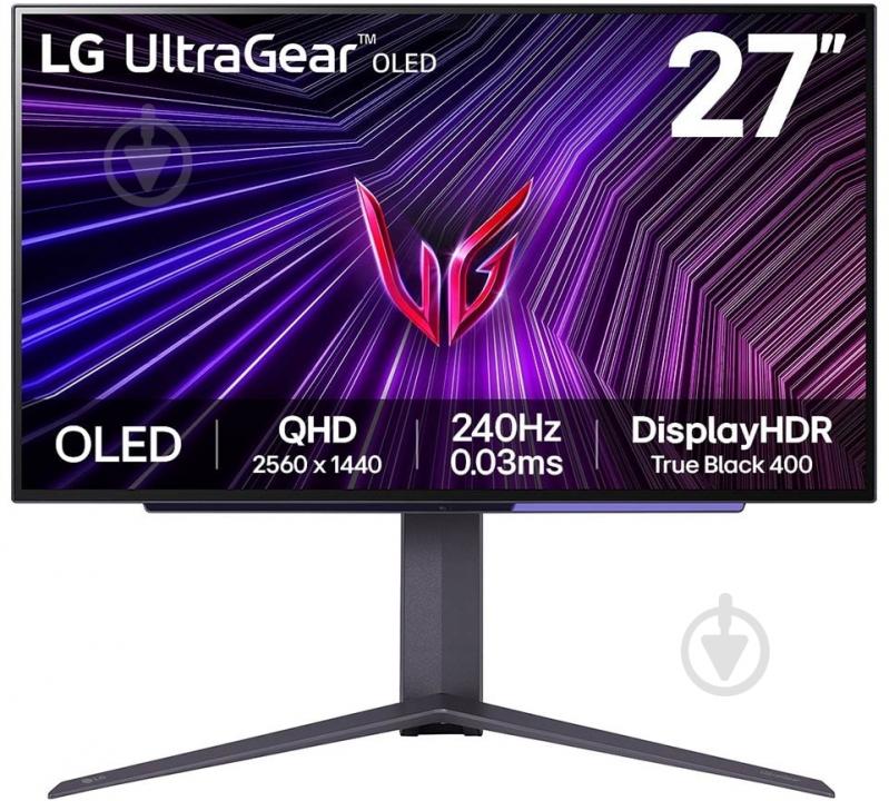 Монитор LG UltraGear 26,5" (27GS95QE-B) - фото 1 Монитор LG UltraGear 26,5" (27GS95QE-B) - фото 1