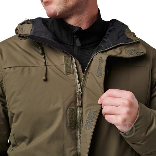 Куртка чоловіча зимова 5.11 Tactical ЗИМОВА "ATMOS WARMING JACKET" 48369-186 р.L зелена - фото 4