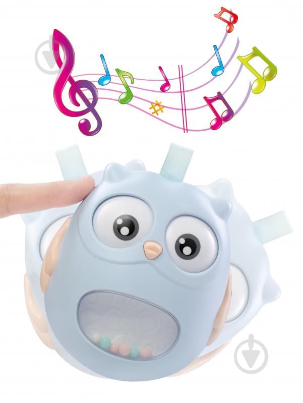 Игрушка Bebelino Сова-неваляшка 58119 - фото 3