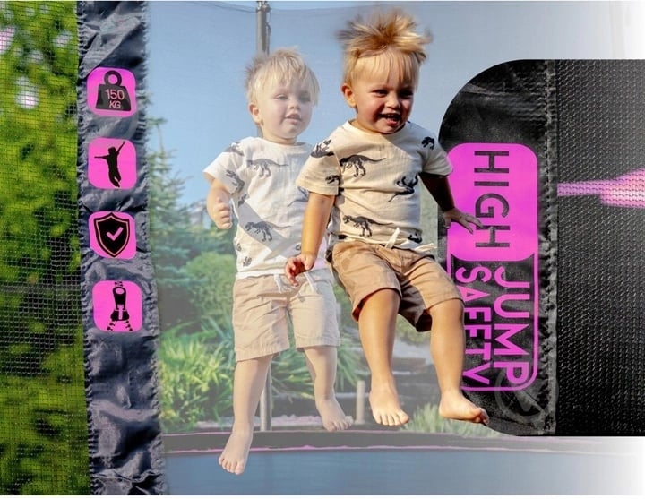 Батут з сіткою і драбинкою Thunder INSIDE-ULTRA-10FT - фото 4