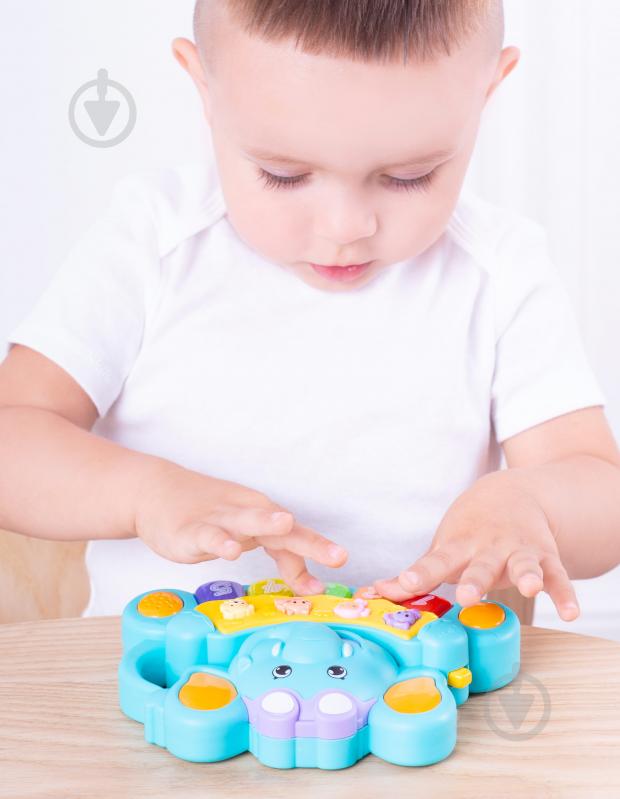 Игрушка музыкальная Bebelino панель Слон 58126 - фото 4 Игрушка музыкальная Bebelino панель Слон 58126 - фото 4