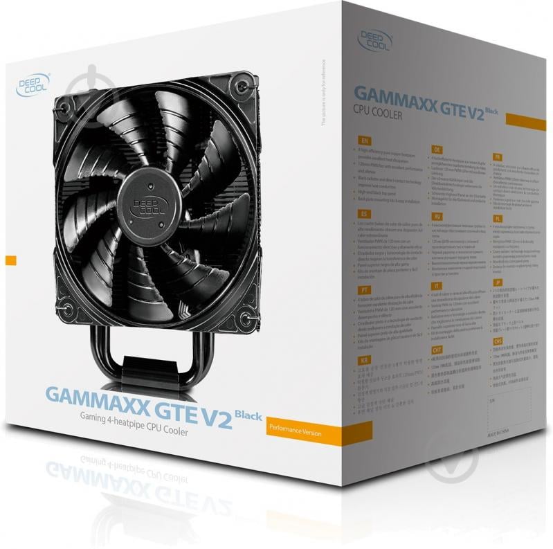 Процессорный кулер Deepcool Gammax GTE V2 black - фото 9