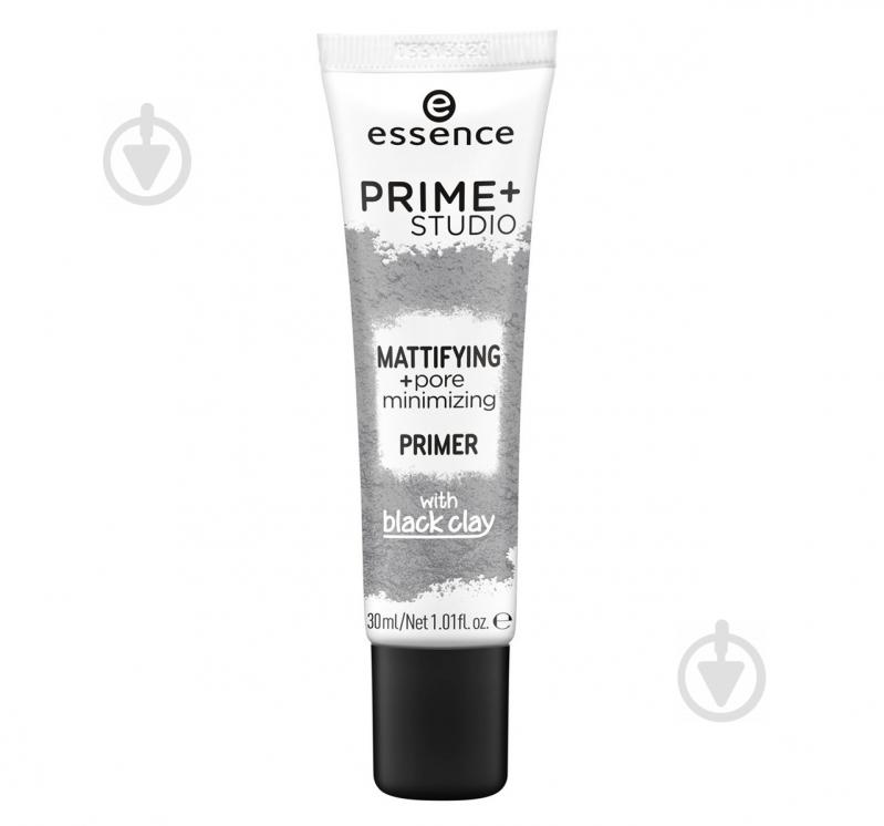 Праймер Essence Prime+ Studio Mattifying + Pore Minimizing Primer прозрачный 30 мл - фото 1