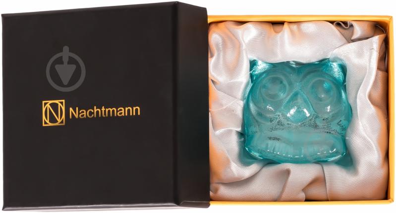 Фигурка Nachtmann совы 20419 5х6 см голубой - фото 2