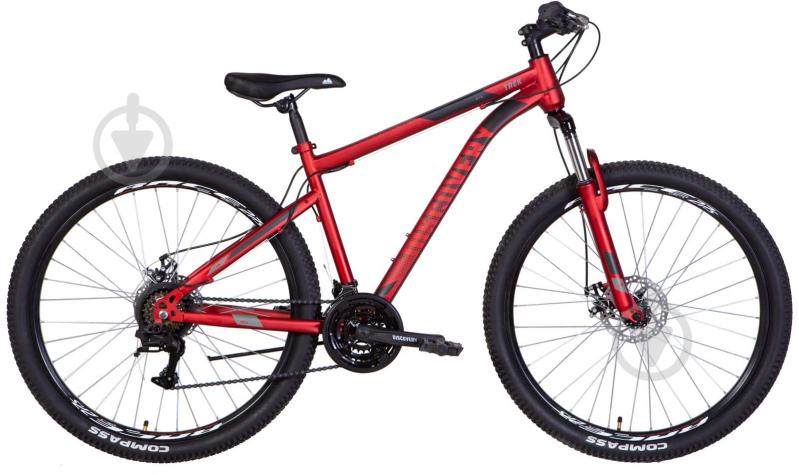 Велосипед Discovery 27,5" 17.5"(44 см) TREK OPS-DIS-27.5-034 красный - фото 1