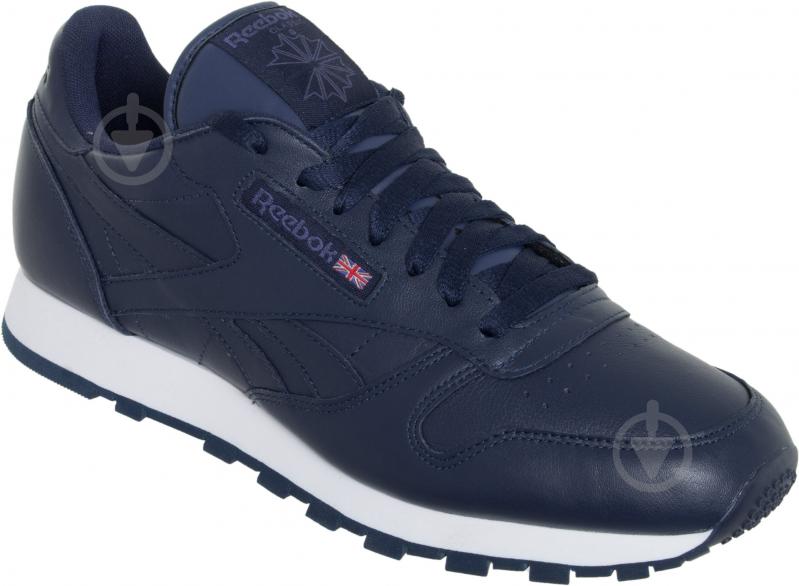 Кроссовки Reebok Classic Leather Premium AR1537 р.9 синий - фото 3