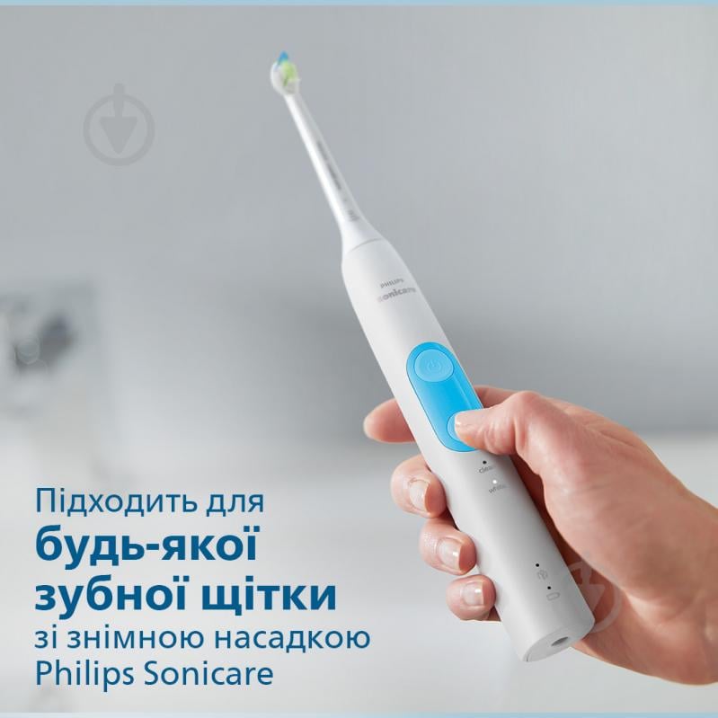 Насадка для электрической зубной щетки Philips Optimal White Compact HX6072/27 - фото 2