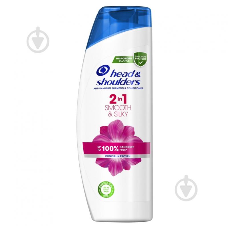 Шампунь Head & Shoulders Гладенькі та шовковисті 2 В 1 360 мл - фото 2