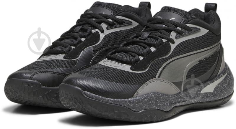 Кроссовки мужские демисезонные Puma PLAYMAKER PRO TROPHIES 37901401 р.41 черные - фото 3