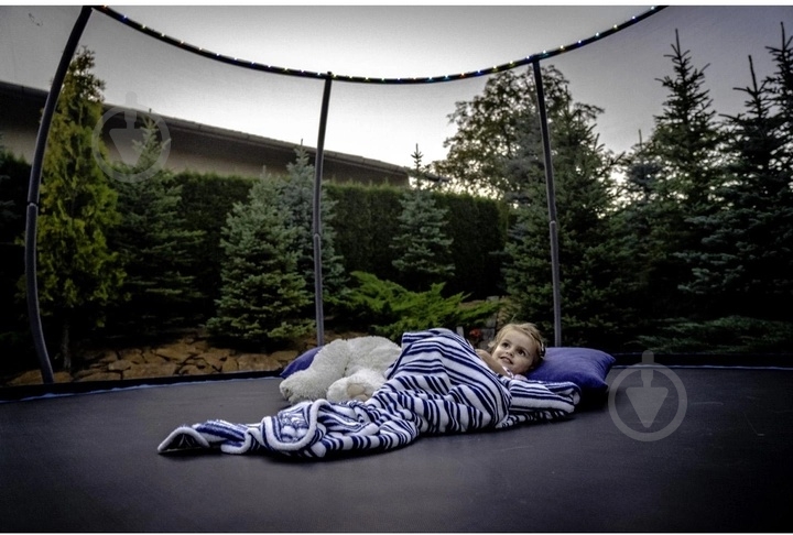 Батут с сеткой и лесенкой Thunder INSIDE-ELITE-16FT BLUE - фото 5