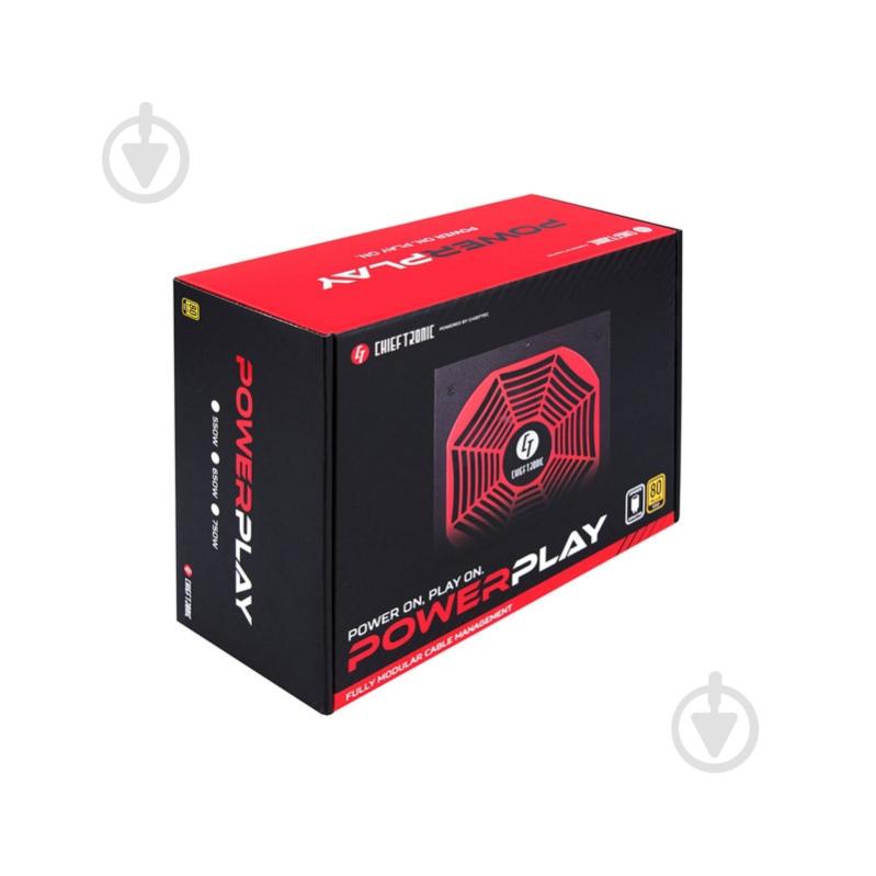 Блок живлення Chieftec Chieftronic PowerPlay Gold GPU-750FC 750 Вт - фото 4