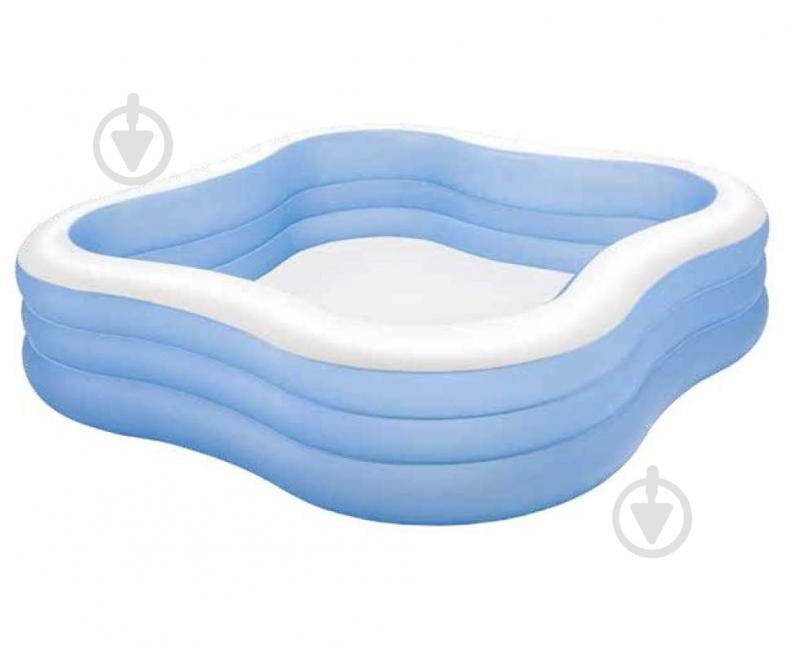 Бассейн надувной Intex 229x229x56 см в ассортименте 57495 - фото 2