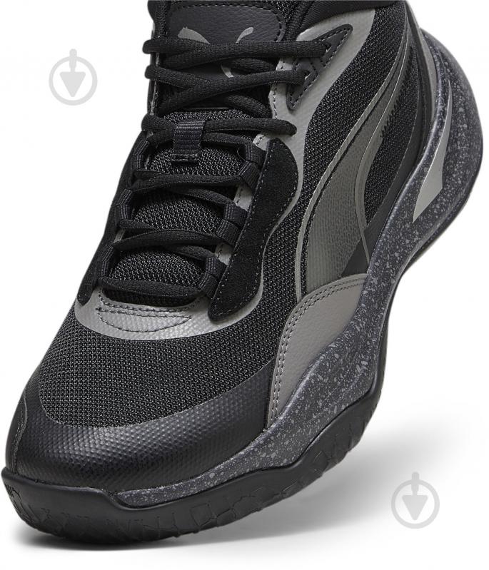 Кроссовки мужские демисезонные Puma PLAYMAKER PRO TROPHIES 37901401 р.44 черные - фото 5
