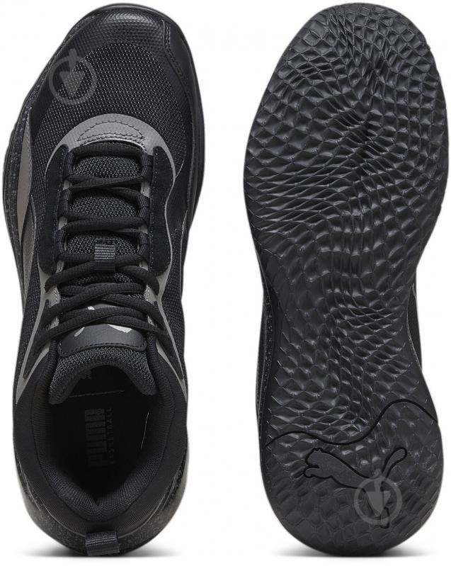 Кроссовки мужские демисезонные Puma PLAYMAKER PRO TROPHIES 37901401 р.44 черные - фото 6