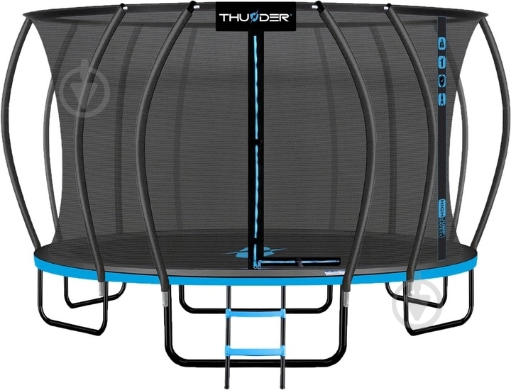 Батут с сеткой и лесенкой Thunder INSIDE-ULTRA-16FT BLUE - фото 1 Батут с сеткой и лесенкой Thunder INSIDE-ULTRA-16FT BLUE - фото 1