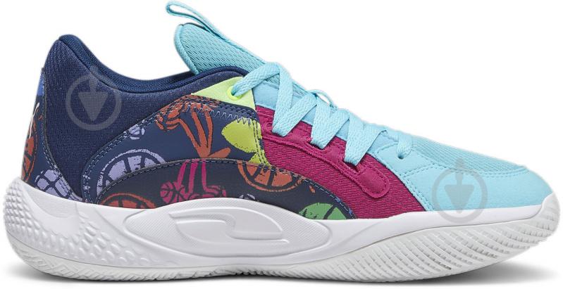 Кроссовки мужские демисезонные Puma COURT RIDER CHAOS FRESH 37913801 р.40,5 разноцветные - фото 2