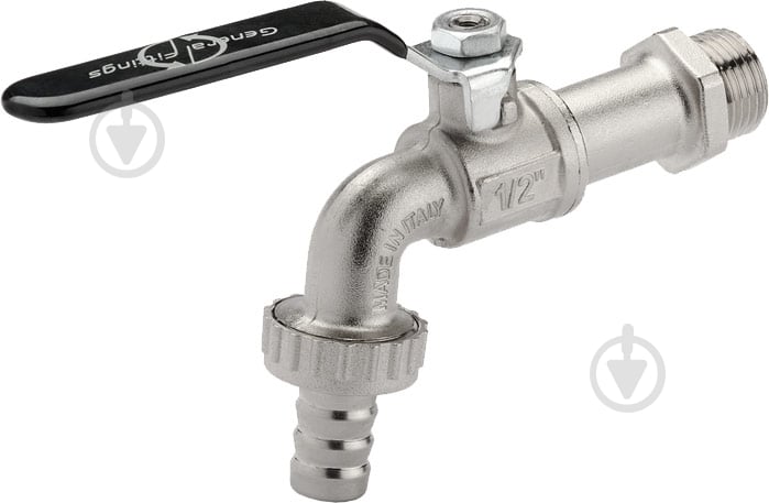 Кран шаровой General Fittings для полива 1/2" GF - фото 1