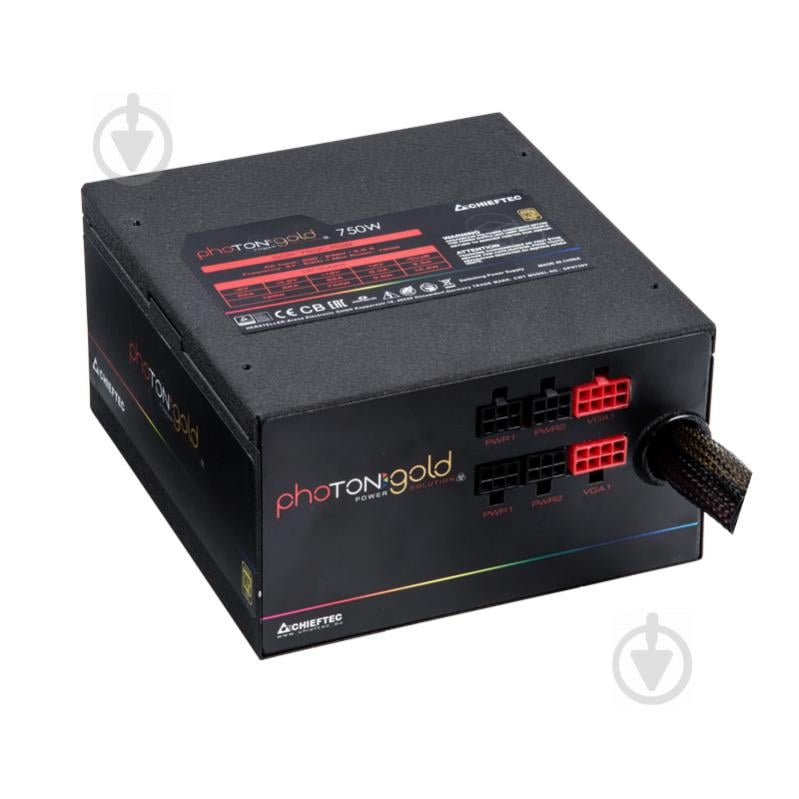 Блок питания Chieftec Photon Gold GDP-750C-RGB 750 Вт - фото 1